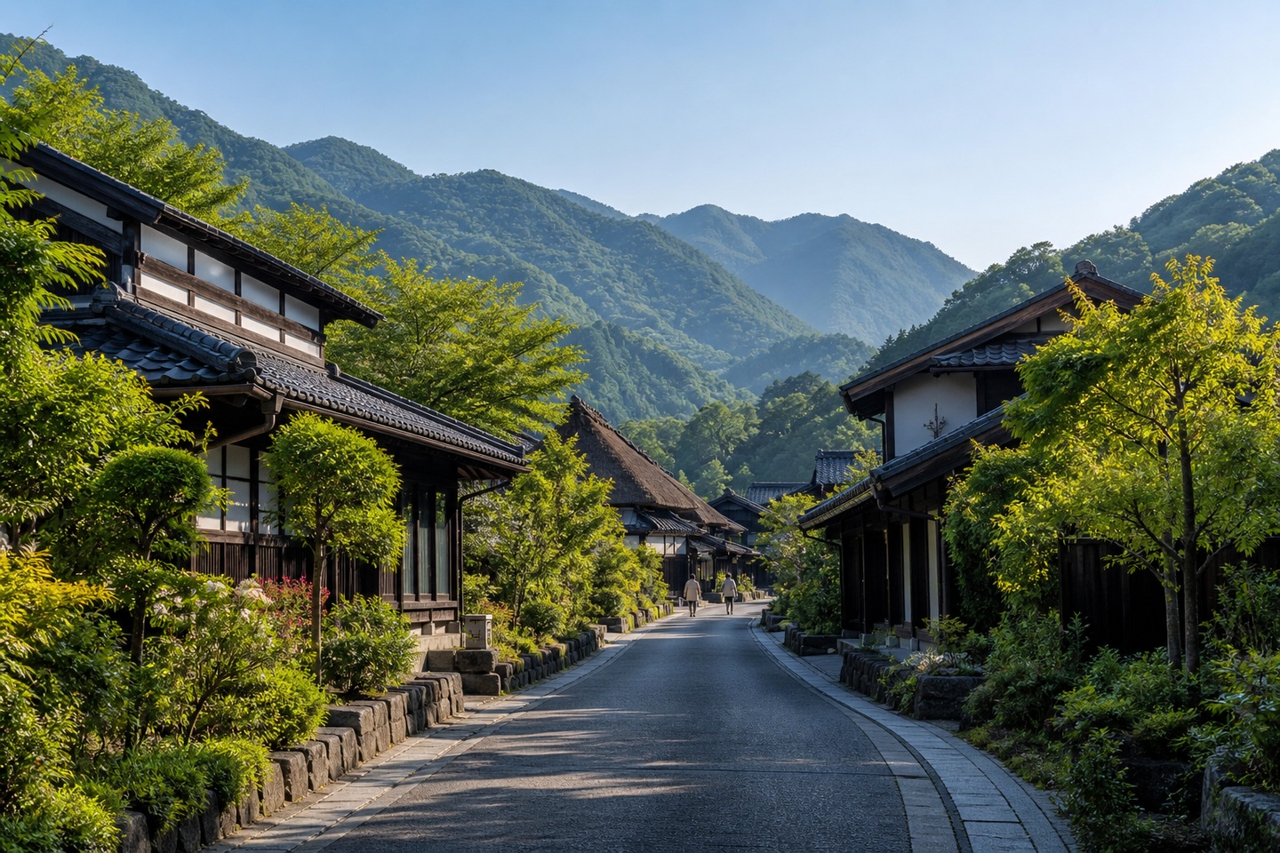 山あいの集落を歩く、たくみの里周辺観光の高解像度イメージ